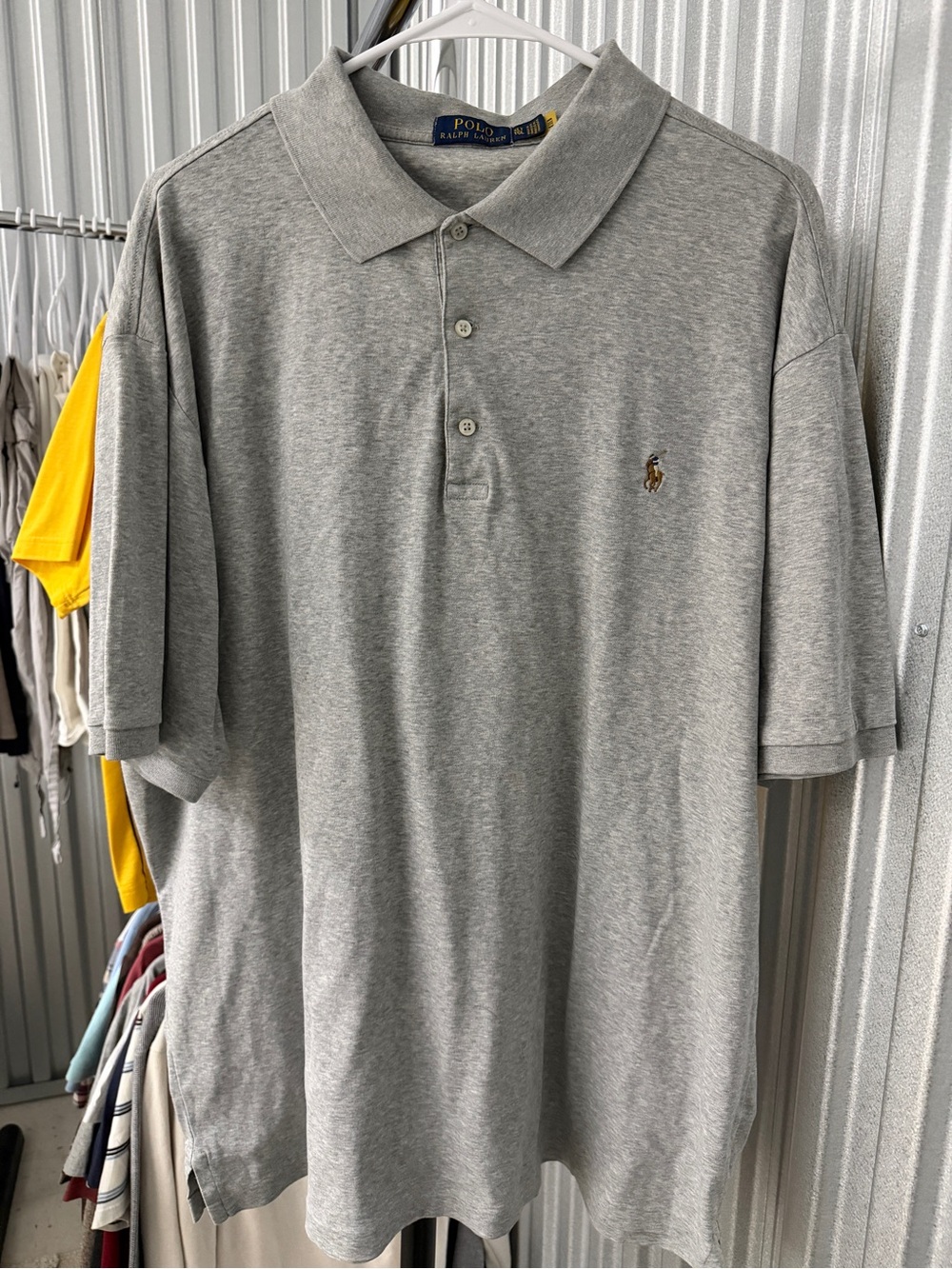 Polo by Ralph Lauren Heather Gray Short-Sleeve Polo